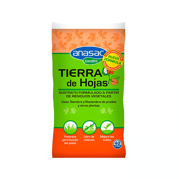 Tierra de Hojas Env 40Lt x Un